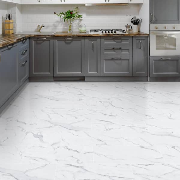 Lifeproof Salt Throne Marble 12 In W X, Vinyl Plank Flooring Vs Tile For Kitchen