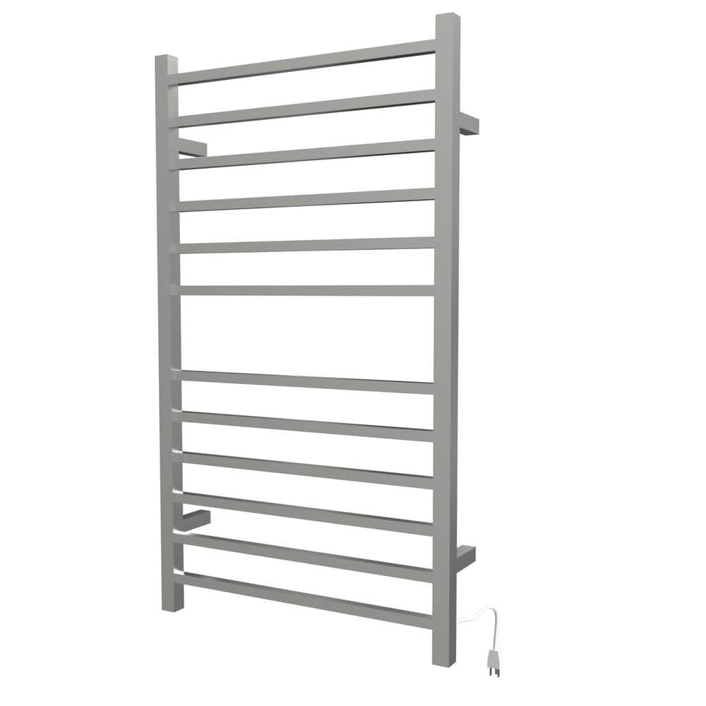Polished Nickel Wall Mounted Electric Towel Warmer