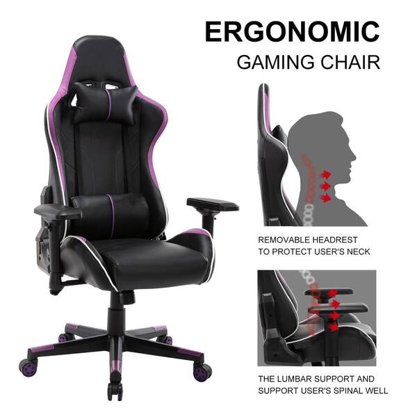 purple lumbar support