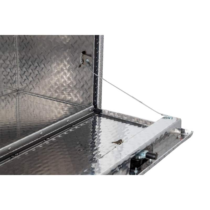 18 in. x 18 in. x 48 in. Diamond Plate Tread Aluminum Underbody Truck Tool Box