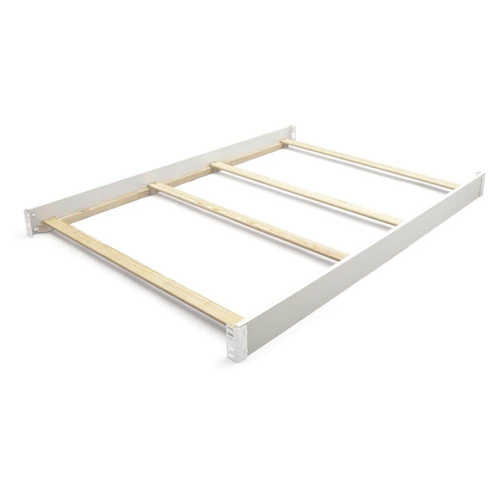 Bianca White Solid Wood Full Size Bed Rails
