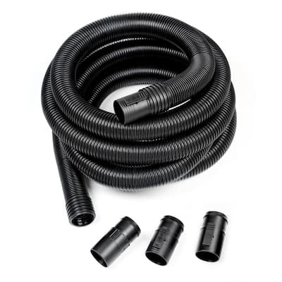 2-1/2 in. x 20 ft. Dual-Flex Tug-A-Long Locking Vacuum Hose for RIDGID Wet/Dry Shop Vacuums