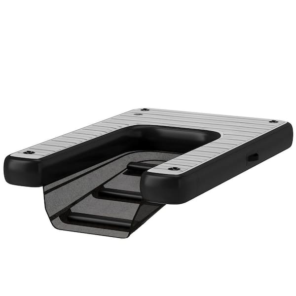 Inflatable Dog Boat Ramp, Floating Water Dog Ramp Up to 286 lbs, Safe and Easy, Non-Slip EVA Puppy Pool Ladder Steps