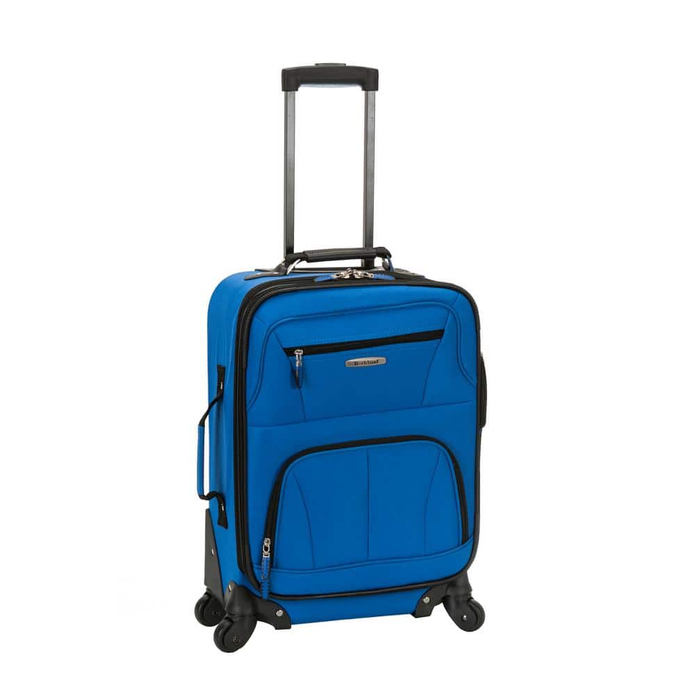 Rockland Luggage Pasadena 19  Softside Expandable Spinner Carry On  F2281