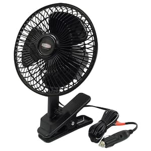 RoadPro 12-Volt Tornado Fan with Mounting Clip RPSC-857 - The Home