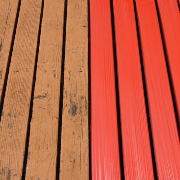 Ames - Safe-T-Deck 5 gal. Cocoa Brown Slip Resistant Waterproof Deck Coating
