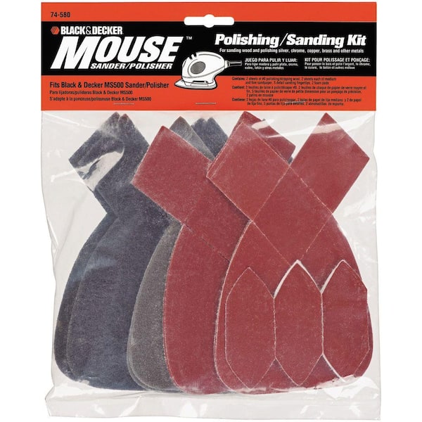 Black And Decker Mouse Sander How To Change Sandpaper 