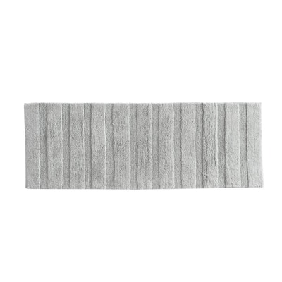 Manchester Solid Light Gray Cotton 22X60 Rug