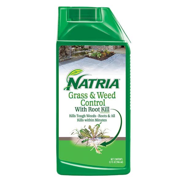 Natria 32 Oz. Concentrate Natria Grass And Weed Control With Root Kill-706500A - The Home Depot