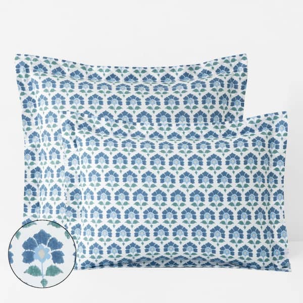 Company Cotton Ellary Butti Multi Percale Sham