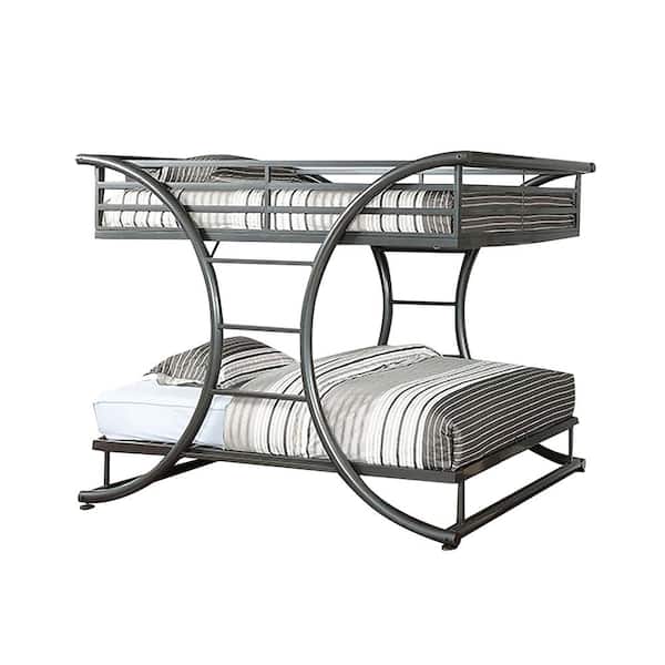 Lexis Gun Metal Full Bunk Bed