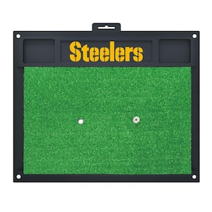 NFL Pittsburgh Steelers 17 in. x 20 in. Golf Hitting Mat