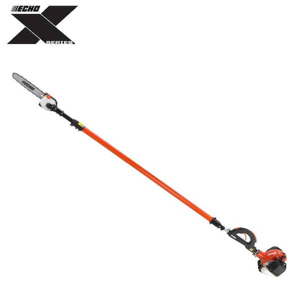 ECHO PPT-2620 12 in. 25.4 cc Gas 2-Stroke X Series Telescoping Power Pole Saw with Loop Handle and Shaft Extending to 12.1 ft. - 1