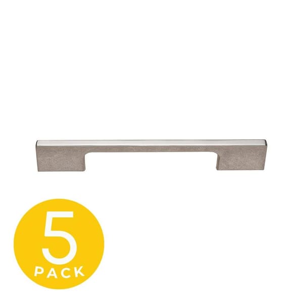 Sapphire Medi Series 5 in. (128 mm) Center-to-Center Modern Polished Chrome Cabinet Handle/Pull (5-Pack)