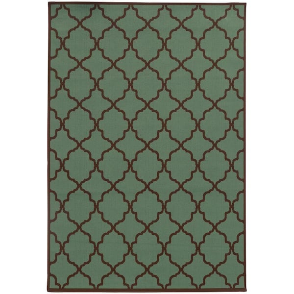Newport Aegean 9 ft. x 13 ft. Indoor/Outdoor Area Rug