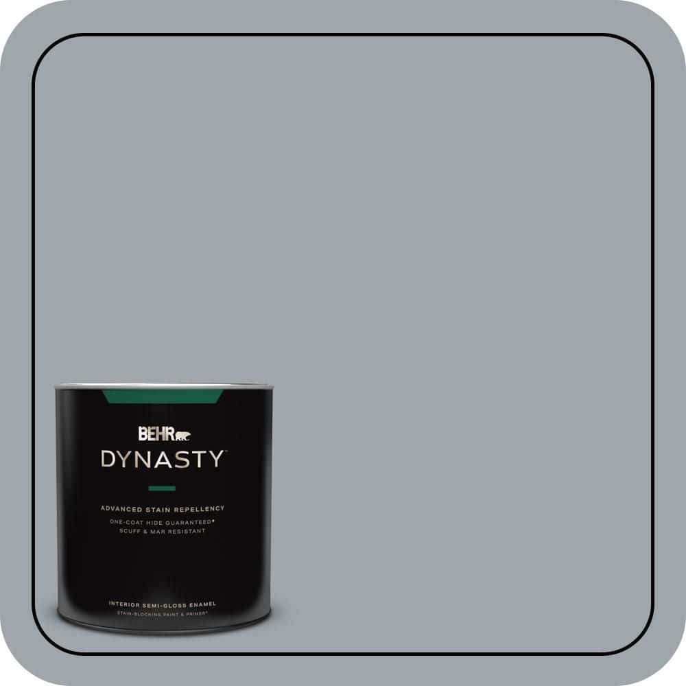 1 qt. #PPU26-19 Chance of Rain Semi-Gloss Enamel Interior Stain-Blocking Paint and Primer price history on PriceWatchPro
