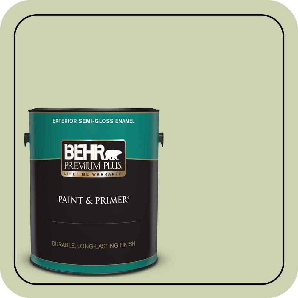1 gal. #ECC-12-2 Meadow Glen Semi-Gloss Enamel Exterior Paint & Primer price history on PriceWatchPro
