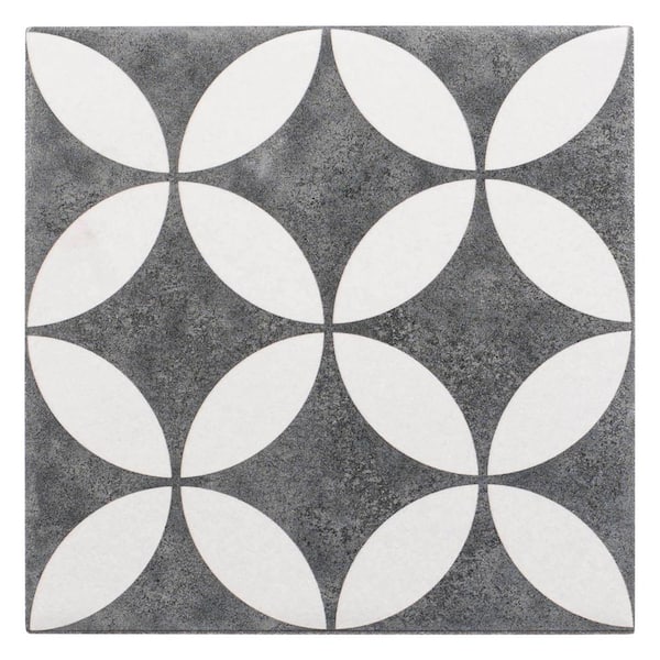 Occitan Turin Square 6 in. x 6 in. Matte Porcelain Wall Tile Sample
