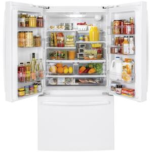 27.0 cu. ft. French Door Refrigerator in White, ENERGY STAR