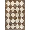 nuLOOM Meline Checkered Fringe Beige 8 ft. x 10 ft. 2 in. Living Room/Bedroom/Dining Room Area Rug BDSN31A-8010