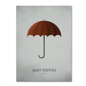 47 in. x 35 in. "Mary Poppins" by Christian Jackson Printed Canvas Wall Art
