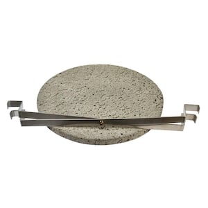 Dual-Purpose Lava Cooking Stone/Heat Deflector