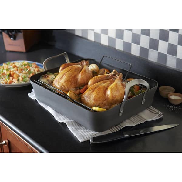 Select by Calphalon® Hard-Anodized Nonstick 16-Inch Roaster with