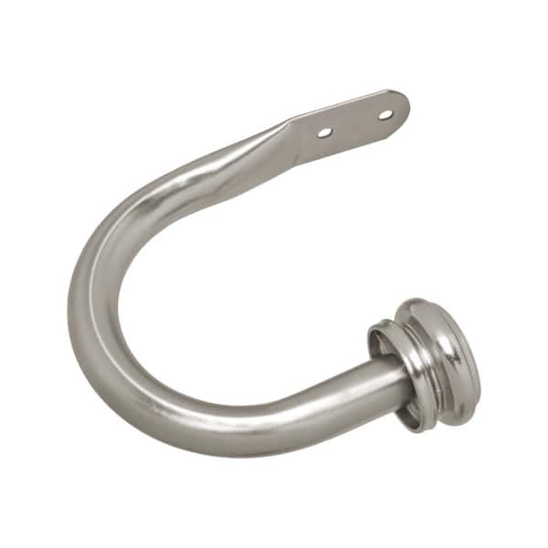 Home Decorators Collection Mix And Match Brushed Nickel Steel Hook