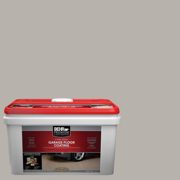BEHR Premium 1-gal. #PFC-67 Mossy Gray 2-Part Epoxy Garage Floor Coating Kit