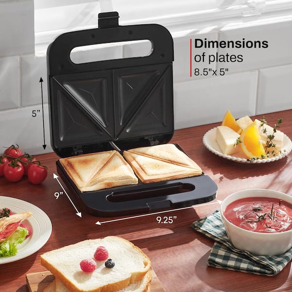 Chefman Portable Electric Sandwich Maker - Omelet, Panini Press Quesadilla