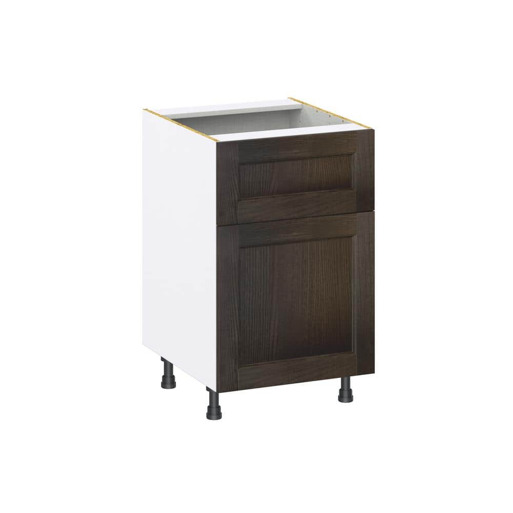 Georgetown 21 in. W x 24 in. D x 34.5 in. H Assembled Base Kitchen Cabinet in Chestnut with 10 in. Drawer price history on PriceWatchPro