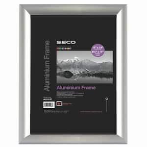 11 in. x 14 in. Silver Back Loaded Picture Frame