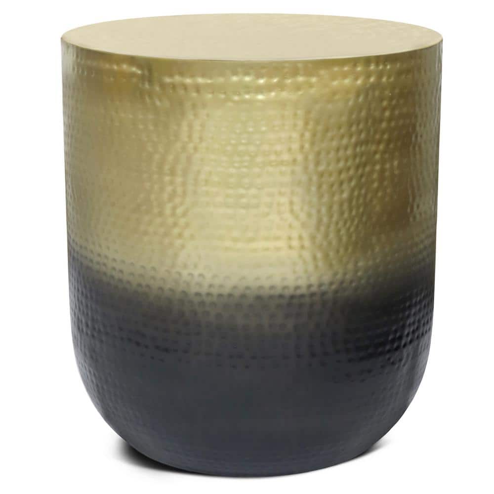 Nova Boho 19 in. Wide Metal Side Table in Gold Ombre, Fully Assembled price history on PriceWatchPro