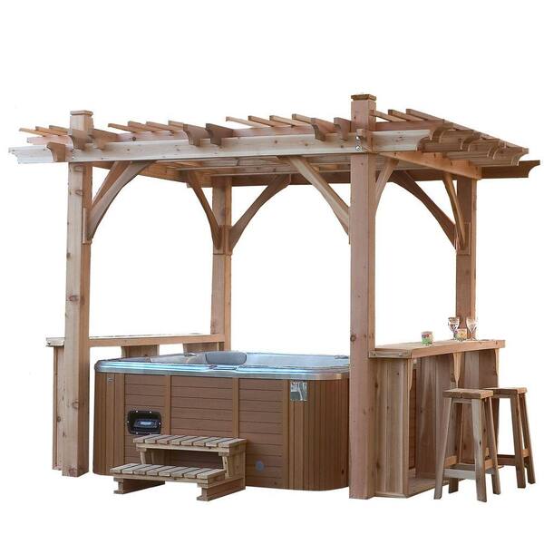 Outdoor Living Today Spa Breeze Shelter 11 ft. x 9 ft. Pergola