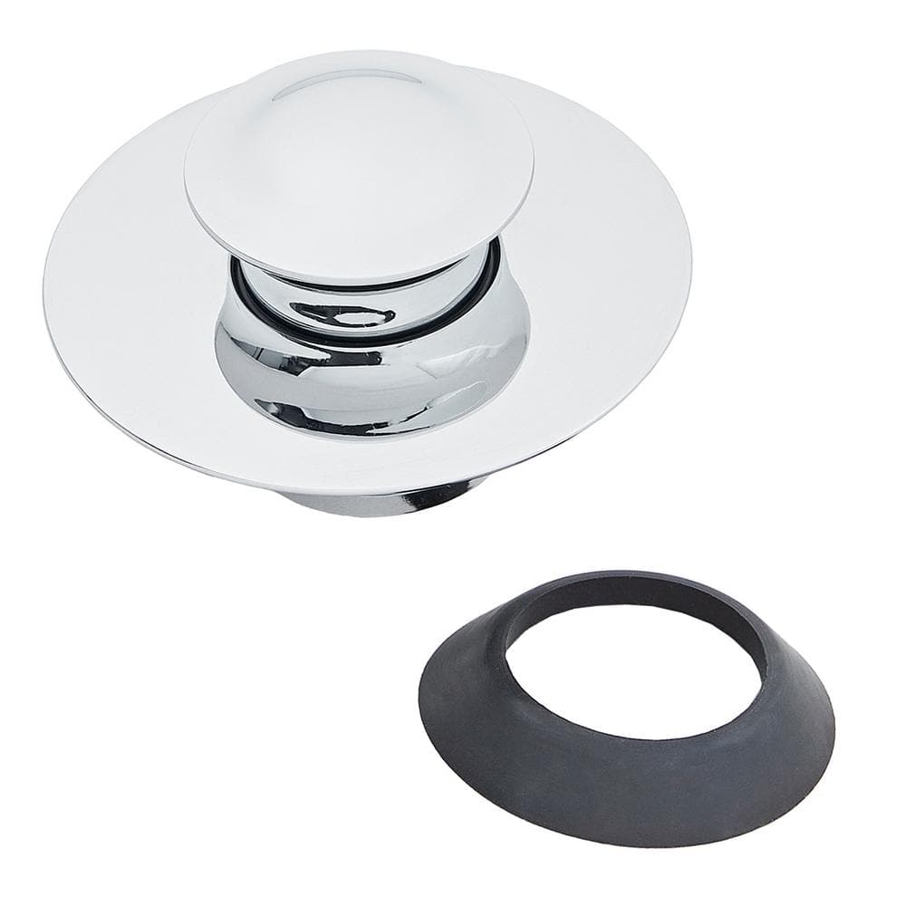 Watco SimpliQuick Tub Fix Push Pull Bathtub Stopper - Chrome