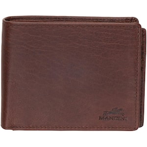 Buffalo RFID Secure Center Wing Wallet with Coin Pocket