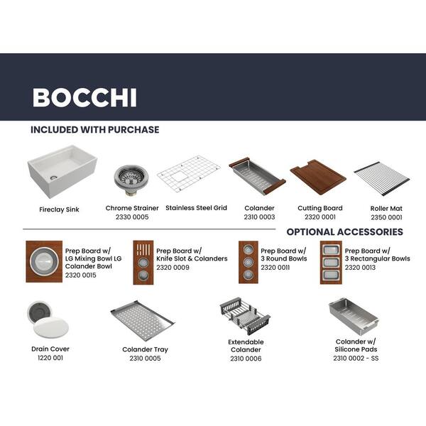 BOCCHI Brushed Gold Stainless Steel Sink Grid for 1344 Model