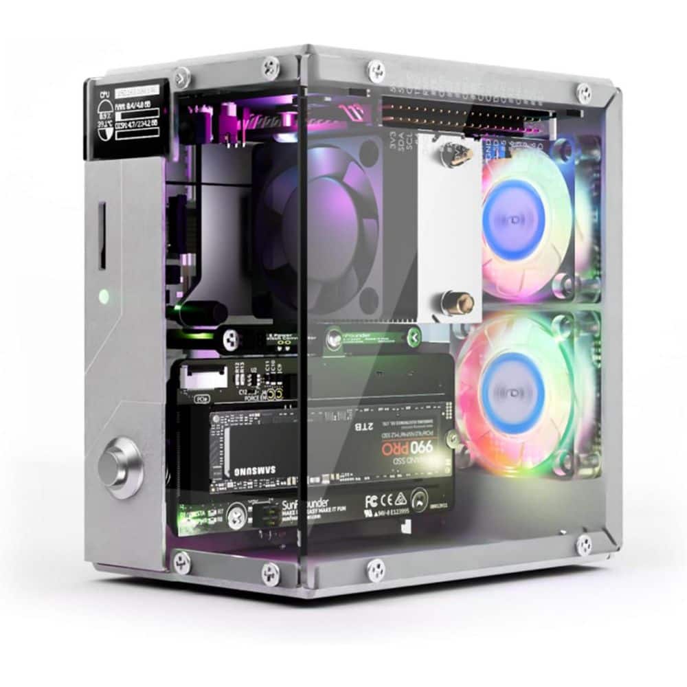 大*９様 希少 PCケース Leica Mini 13 inch Paul sm Amazon.com: SGPC K49/Portable Mini-ITX PC Gaming Case/7L Small