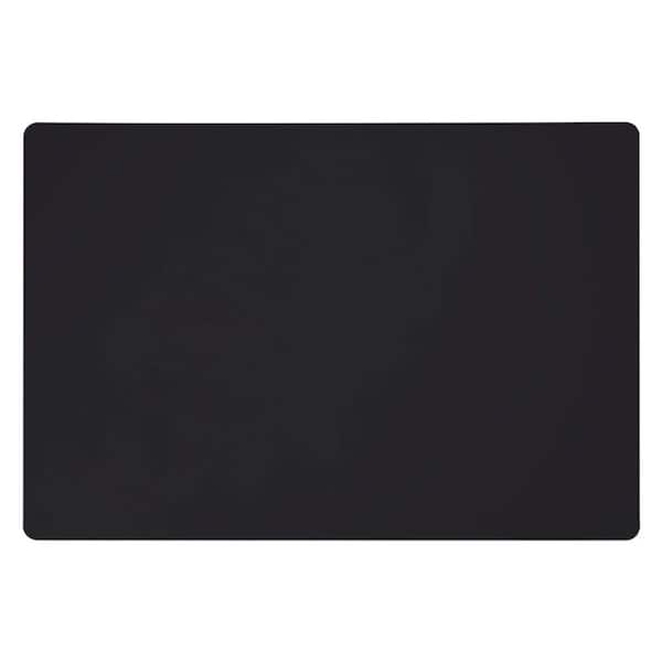 25 x 17 in. Silicone Black Countertop Protector Mat with Non-Slip Heat Resistant Feature Multipurpose