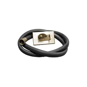 30 in. Hose with Bracket for Service Sink