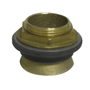 1.5 in. Brass Inlet Spud for Toilet and Urinal