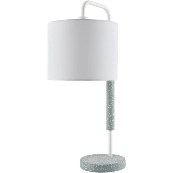 Livabliss Rishi RSI-002 25 in. H x 10 in. W x 10 in. D Accent Table Lamp, Green