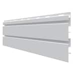 8 ft. PVC SlatWall Panel White (7-Pack)