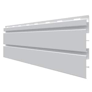 8 ft. PVC SlatWall Panel White (7-Pack)