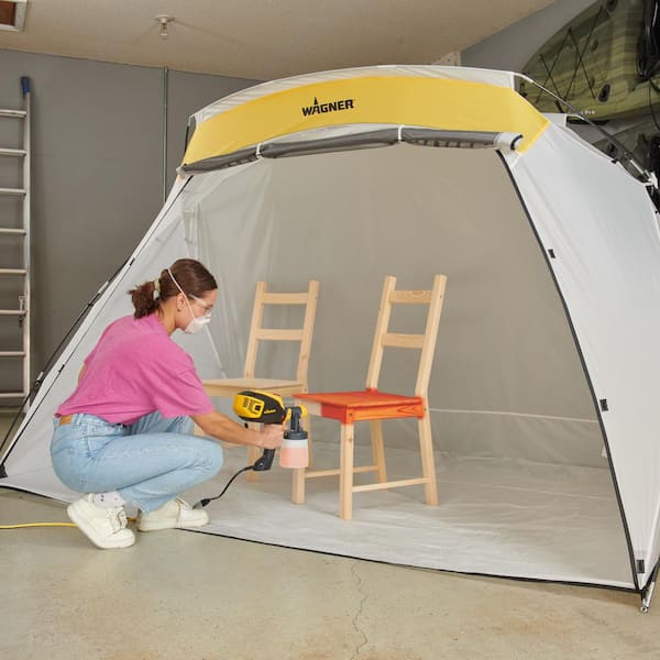 Medium Spray Tent with Vent - Great for Spraying Small to top Medium Sized Projects with Spray cans