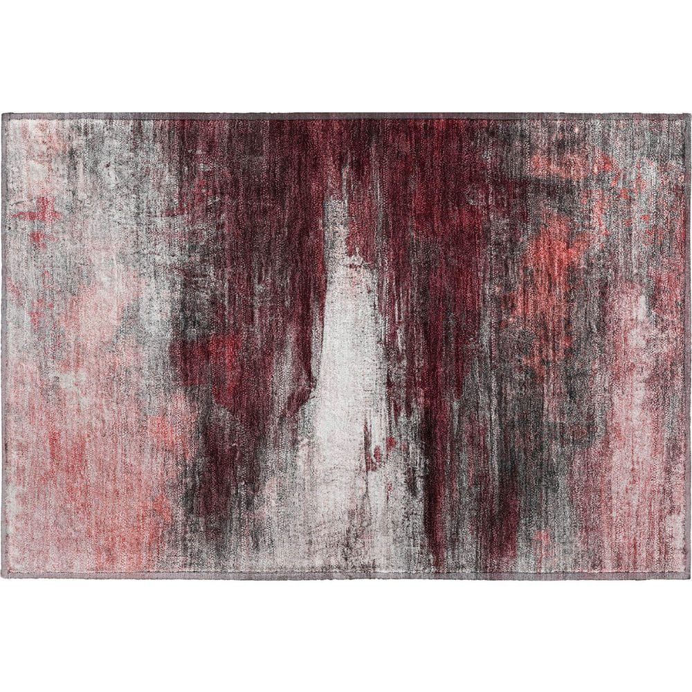 Mayfield Premium Machine Washable Abstract AMF2016 Merlot 2 ft. x 3 ft. Accent Rug price history on PriceWatchPro