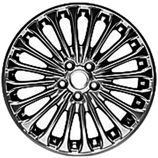 OE Solutions 18 x 8 In. Polished Alloy Wheel 2013-2014 Ford Fusion 1.6L