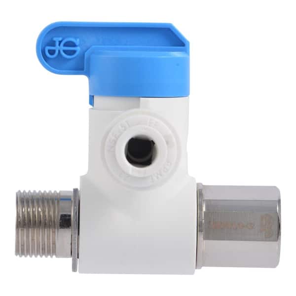 3/8 Inch Angle Stop Valve Compatible with John Guest ASV-4 
