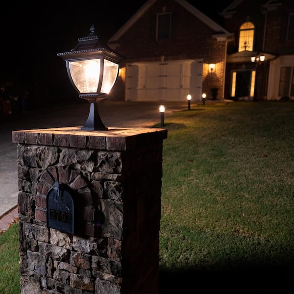 solar lights for driveway wall