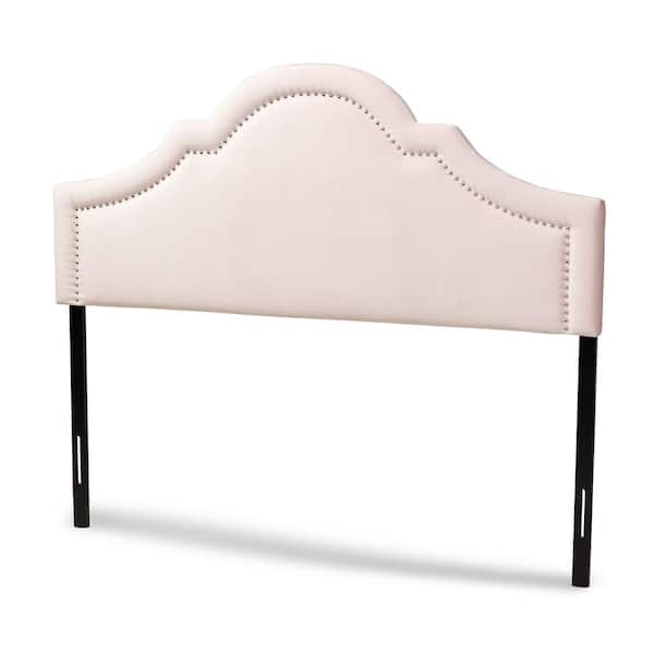 Baxton Studio Rita Light Pink Full Headboard 155 9332 HD The